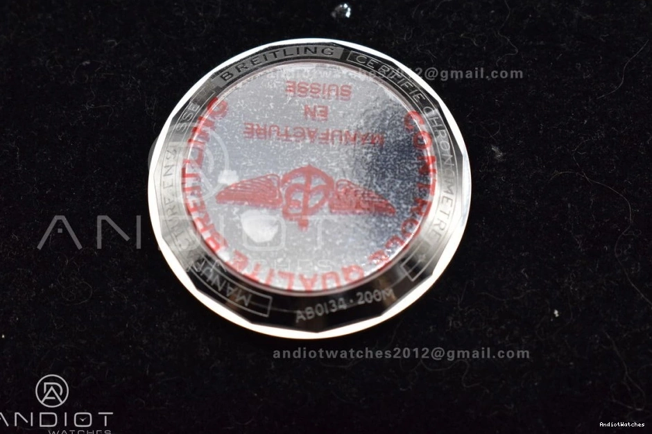 Dial BLSF B01 Bracelet Black Breathable A SS on 42mm 1:1 Best Edition 538 SS Chronomat 1231